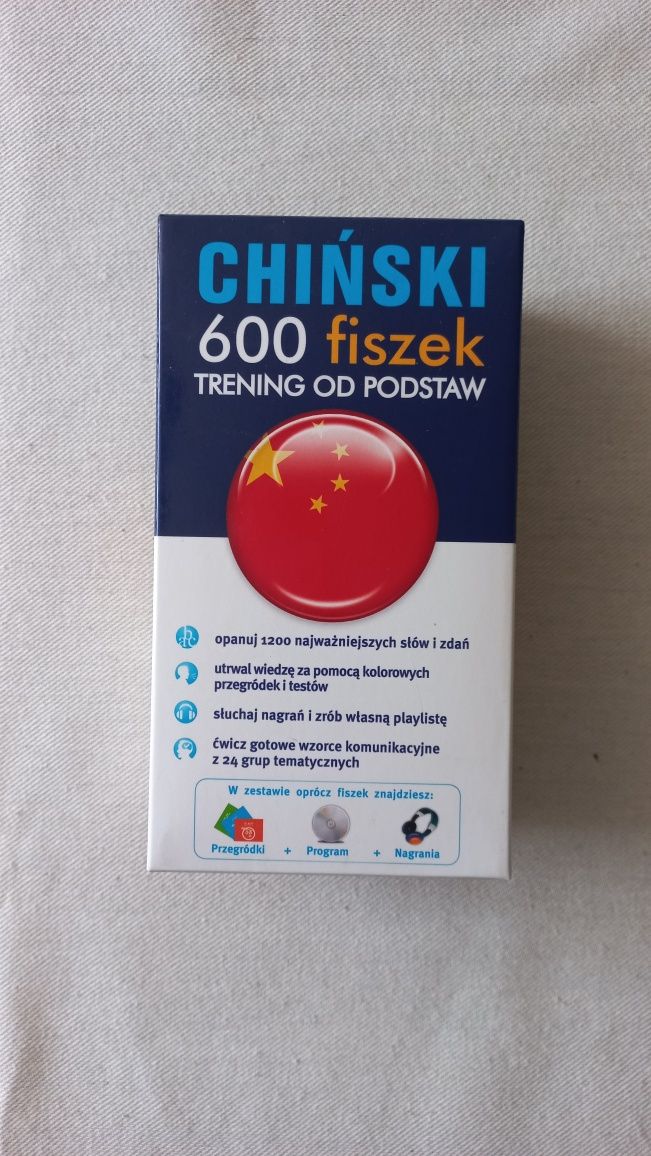 Fiszki do nauki chińskiego + cd, edgar