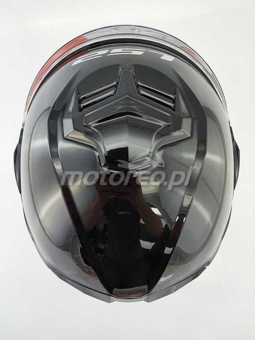 WYPRZEDAŻ Kask Szczękowy Blenda LS2 FF906 ADVANT Czarny Połysk