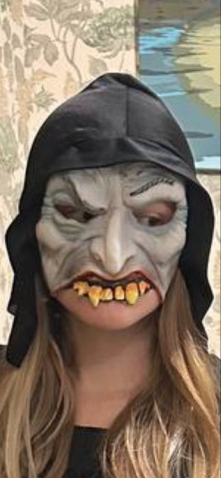 Маска гумова Клоуна Баби Яги