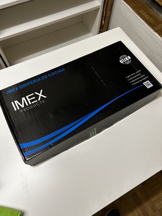 Torneira osmose Imex Marsella, preto mate.