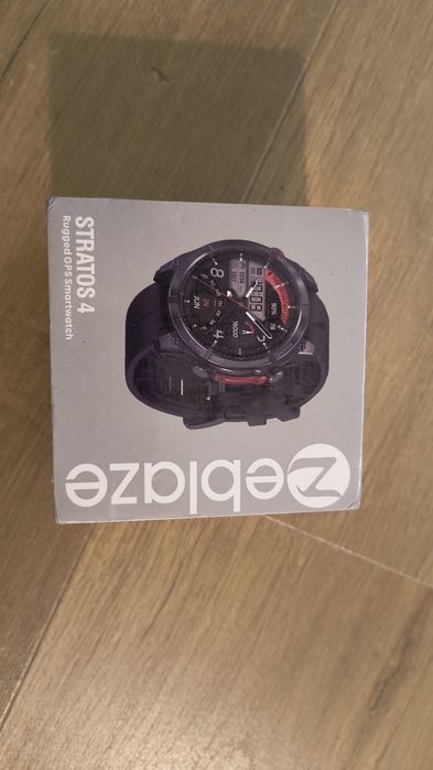 Smartwatch Zeblaze Stratos 4, czarny, nowy