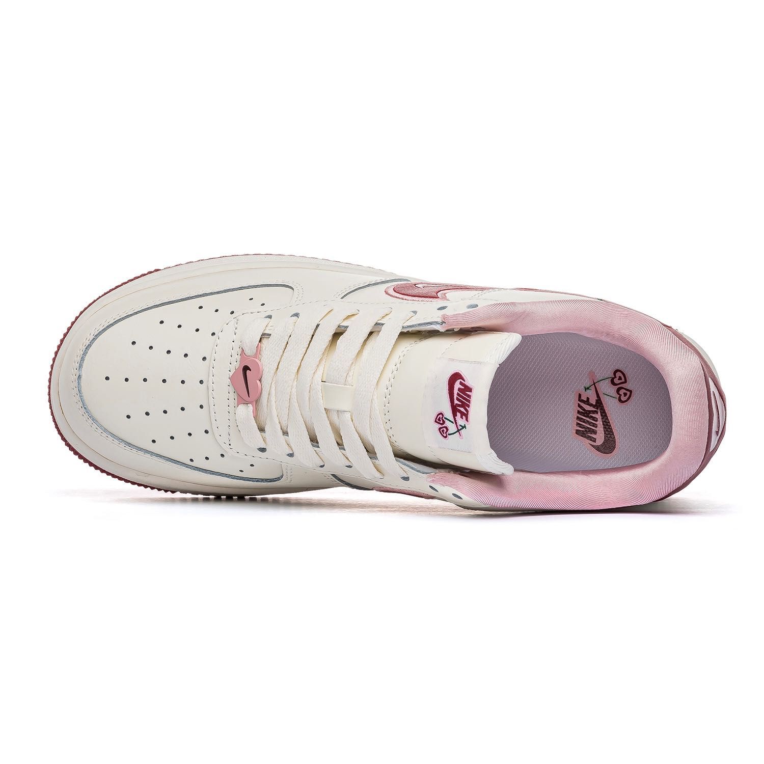 Женские кроссовки Nike Air Force 1 Low Valentine's Day Cherry. 37-40