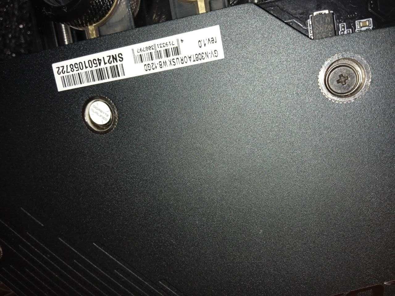 Нова Gigabyte Aorus RTX 3080 Ti 12GB GDDR6X Waterforce