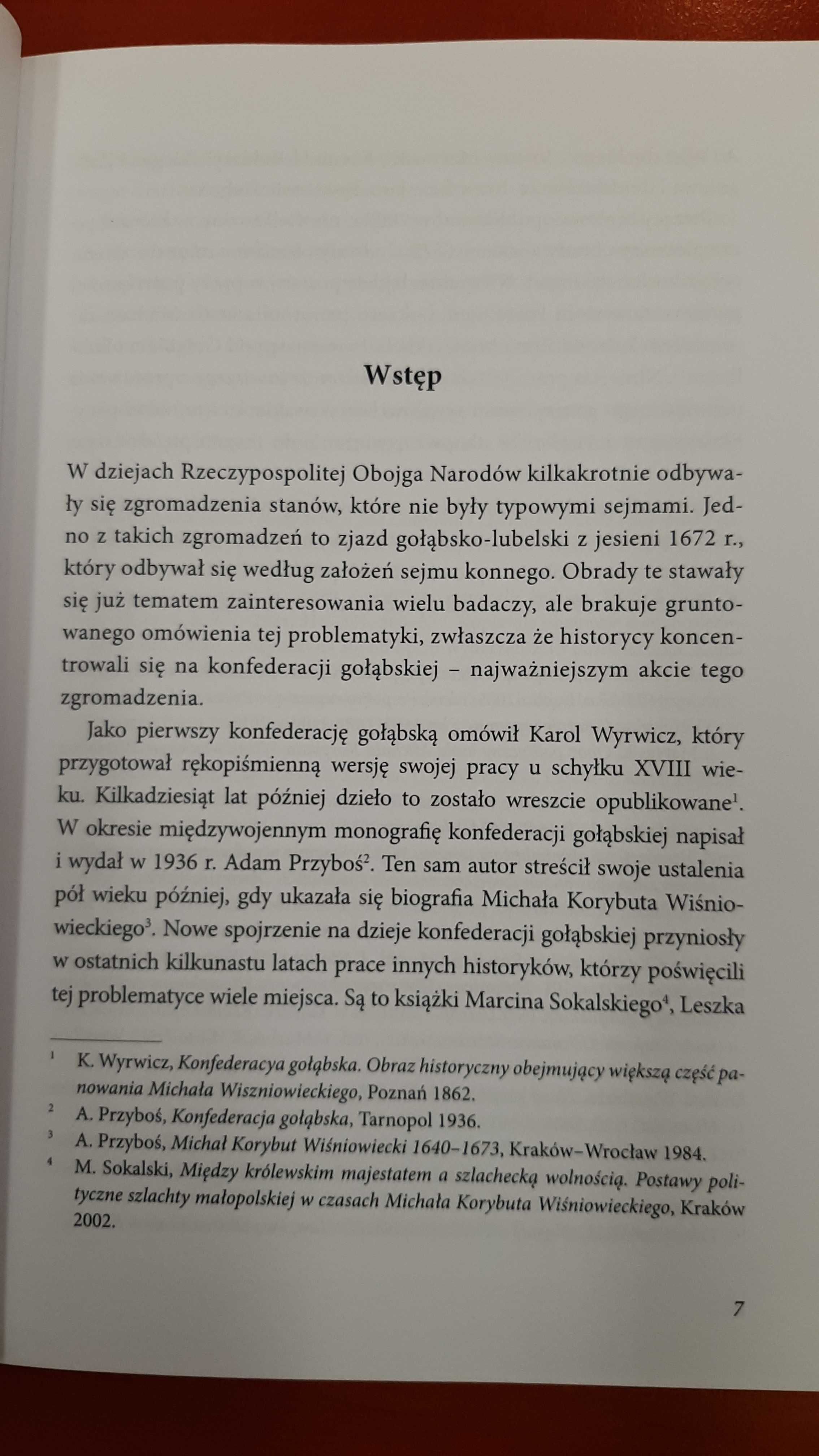 Zjazd gołąbsko-lubelski Obrady stanów RP w formule sejmu konnego 1672