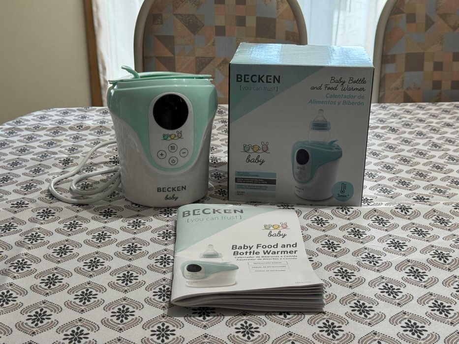 Aquecedor de Biberões BECKEN BABY BBFW-3014 — Aquecimento Rápido