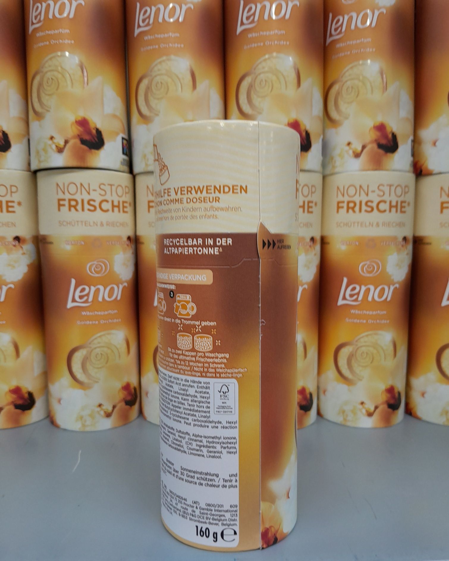 Lenor perełki zapachowe wanilia i orchidea z Niemiec 3 sztuki