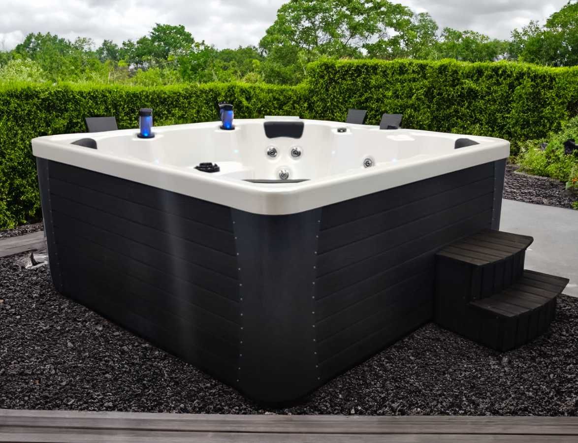 Jacuzzi ogrodowe balia spa hot tub wanna z hydromasażem QuadraZen