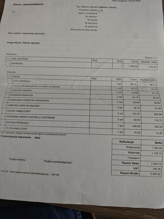 Citroen C4 VTR PLUS 2008r.