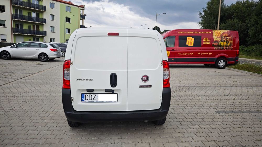 FIAT FIORINO 1.4 2016 BEN+LPG/KLIMA/BOCZNE Drzwi/Biały/Fv 23%/Krajowy