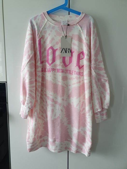 Sukienka zara 140 nowa dresowa