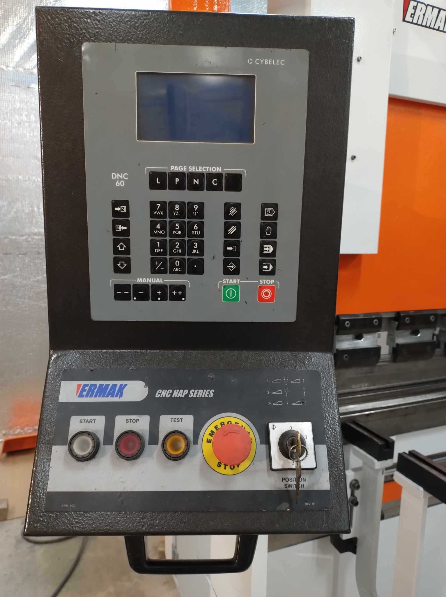 Prasa krawędziowa ERMAK CNC HAP 1270x35T