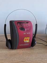 Walkman Sony WM FX151 różowy nowe paski słuchawki