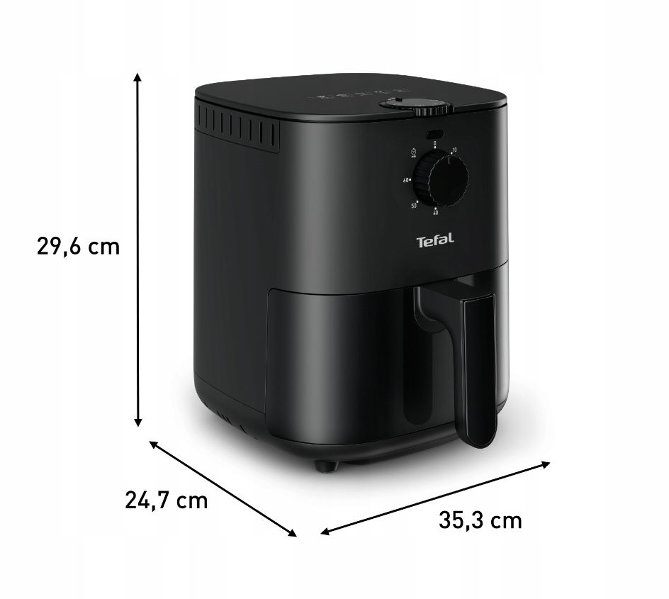 Frytkownica Beztłuszczowa TEFAL do Smażenia Pieczenia PRZEPISY Prezent