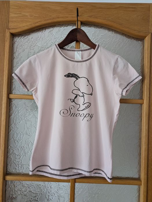 T-shirt Snoopy H&M Sleepwear rozm. M