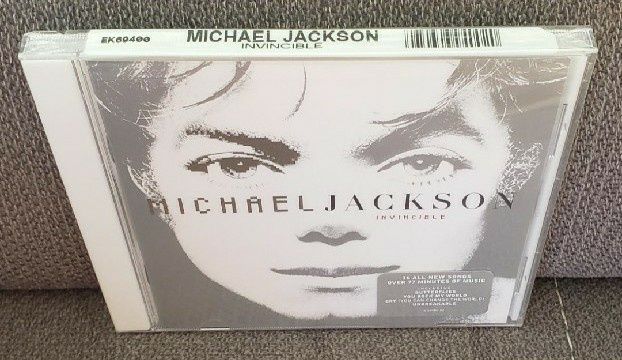 Michael Jackson Invincible USA CD Epic