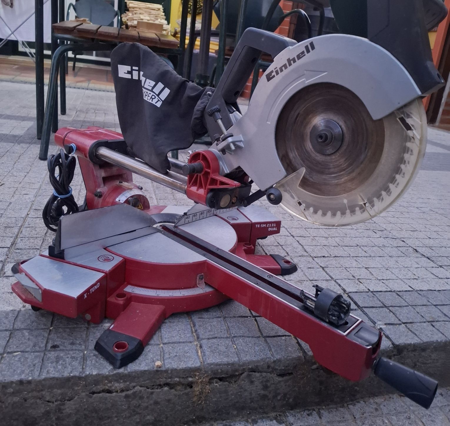 Serra esquadria Einhell te-sm 2131 dual
