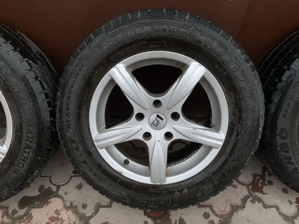 Титанові диски з гумою 225/65 r16 5х120