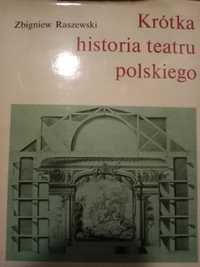 książka, krótka historia teatru polskiego album