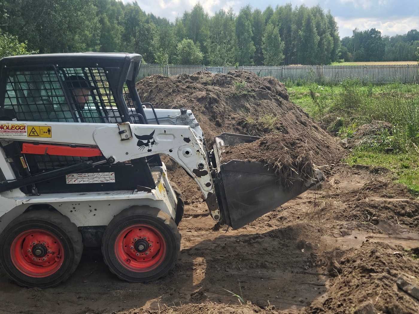 Mini ładowarka wozidło taczka wypożyczalnia dowozimy wynajem