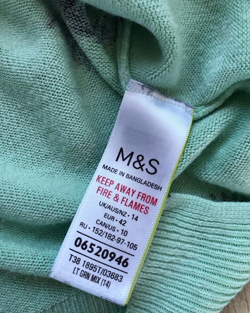 Свитер с принтом от бренда m&s