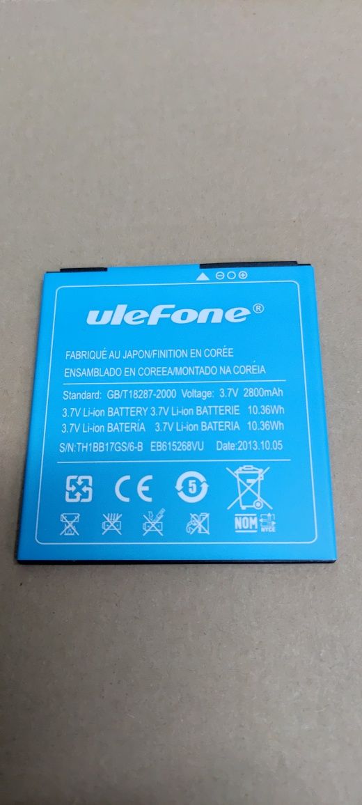 Bateria 3.7V (Original ULEFONE)