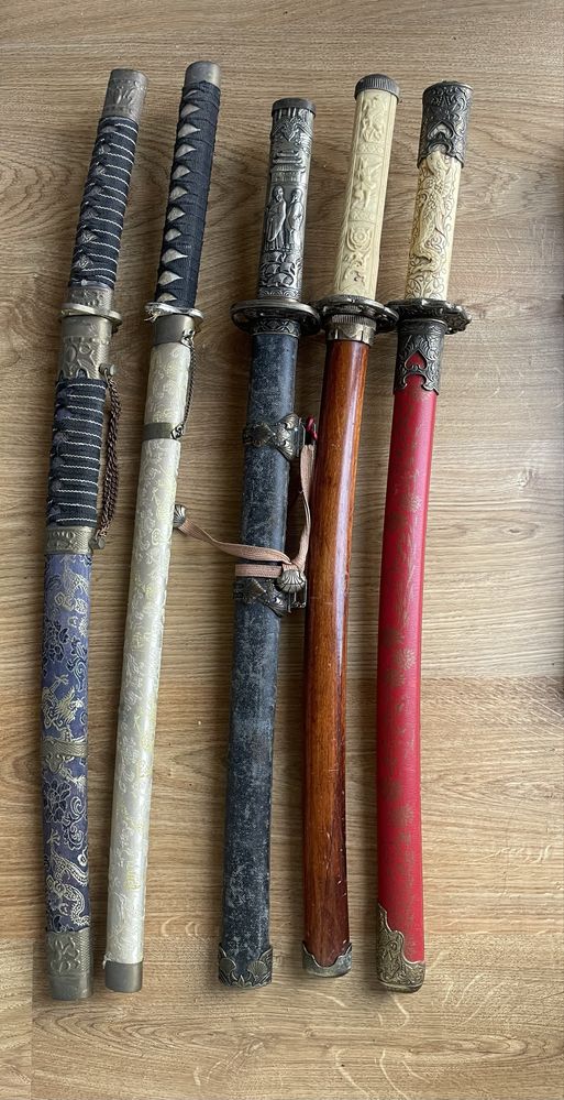 Espadas ou katana samurai