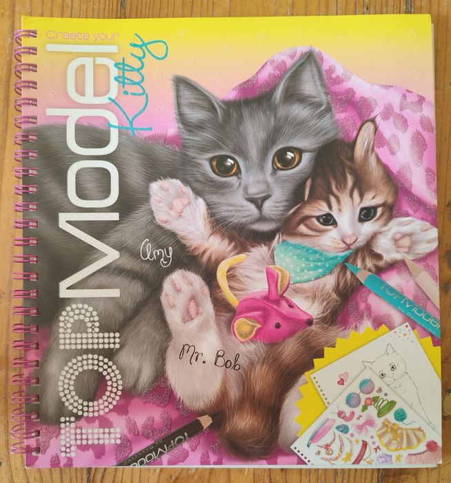 TOPModel Kitty plus naklejki