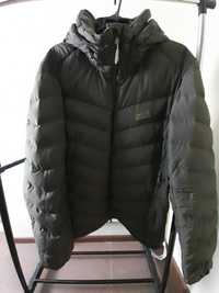 Мужская куртка Jack Wolfskin Ather Down Hoody с капюшоном хаки XXL