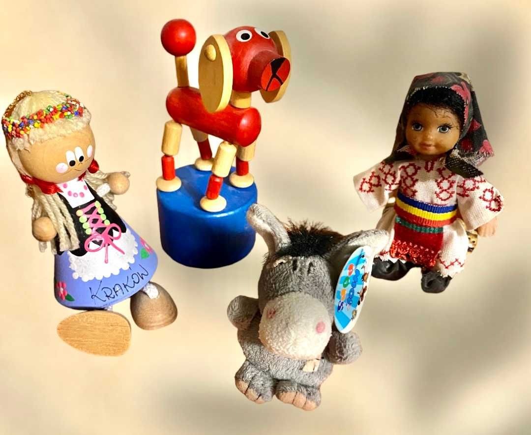 Ляльки, фігурки янголів, тварин, брелок, іграшки, підсвічник, шкатулки