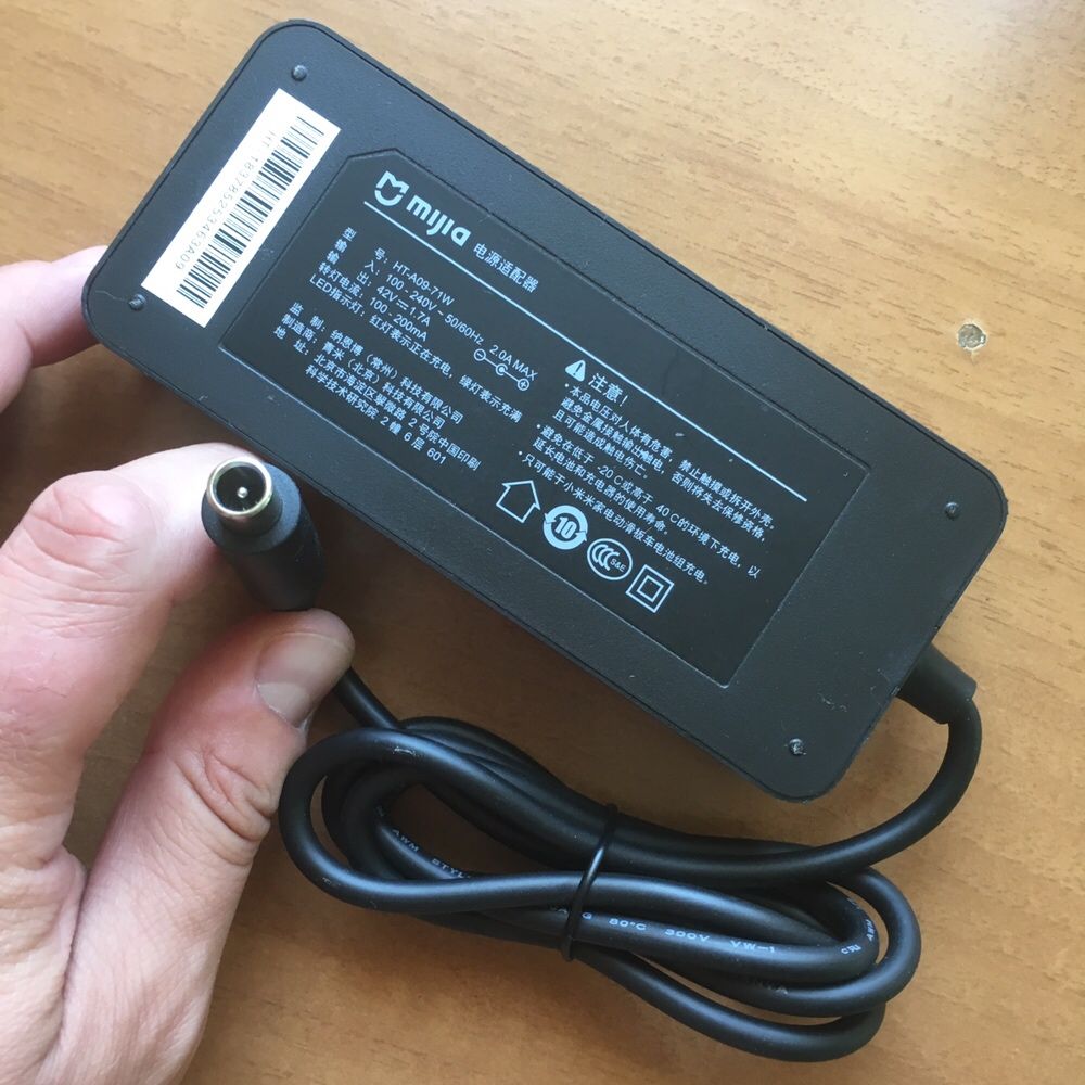 Зарядка Зарядное Устройство Электросамоката Xiaomi Mijia M365 Pro M187