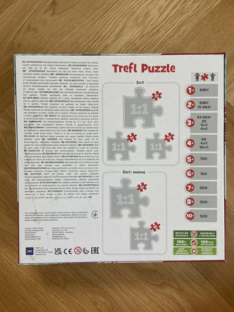 Puzzle trefl lol surprise 4 w 1