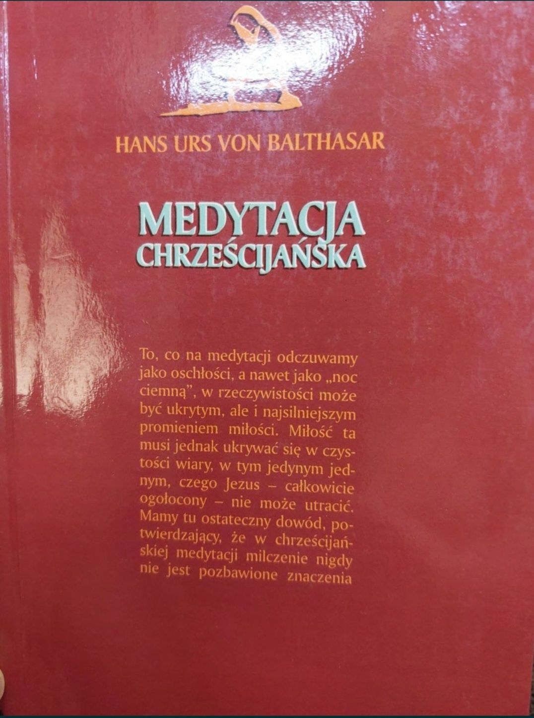 Medytacja chrześcijańska Hans Urs von Balthasar
