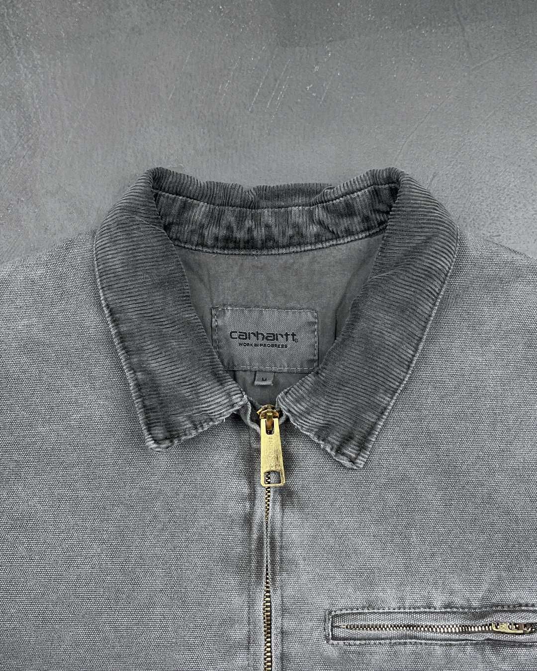 Куртка Carhartt WIP Duck Detroit Jacket Dusty Black