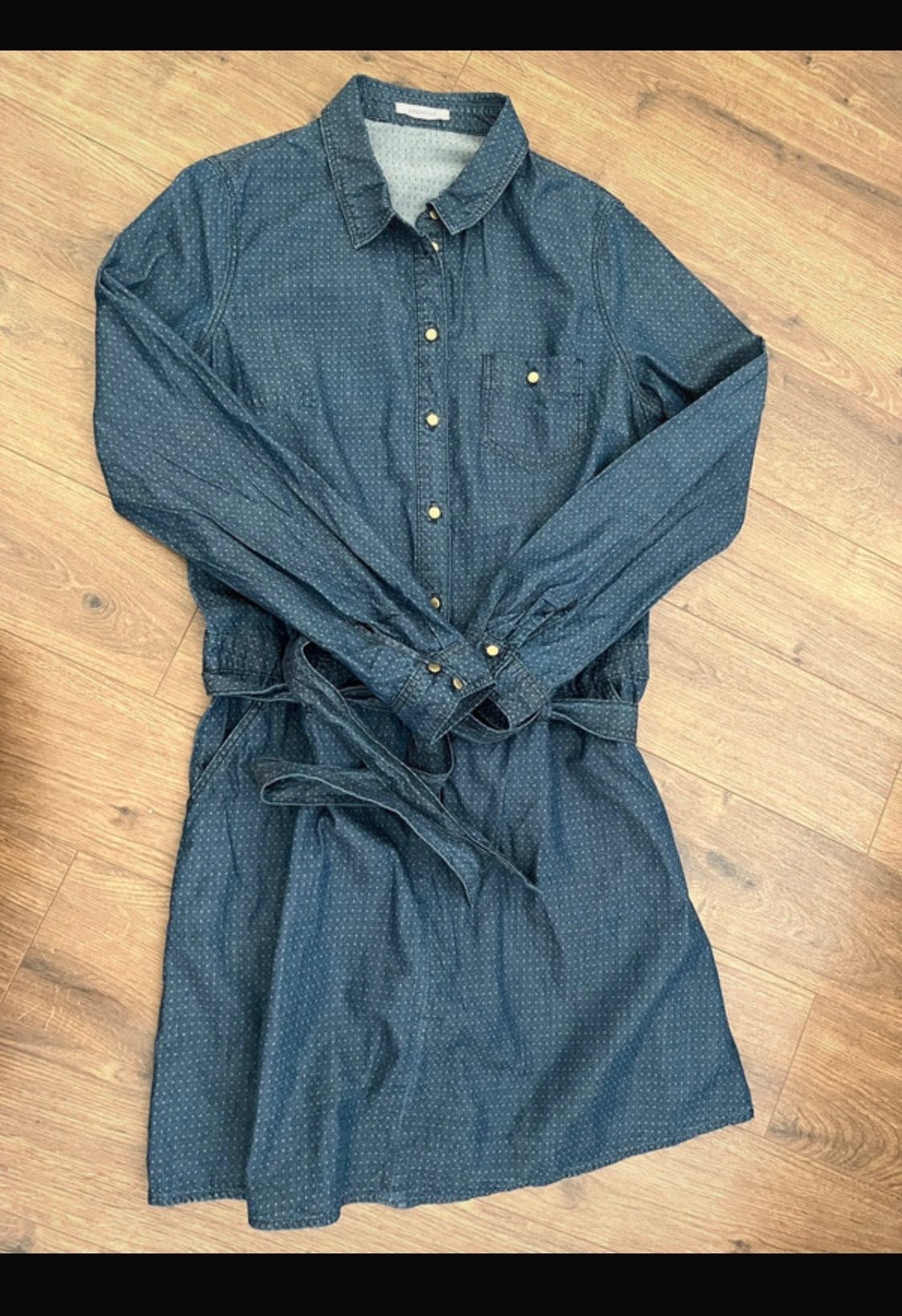 Dżinsowa sukienka Promod oversize S M casual