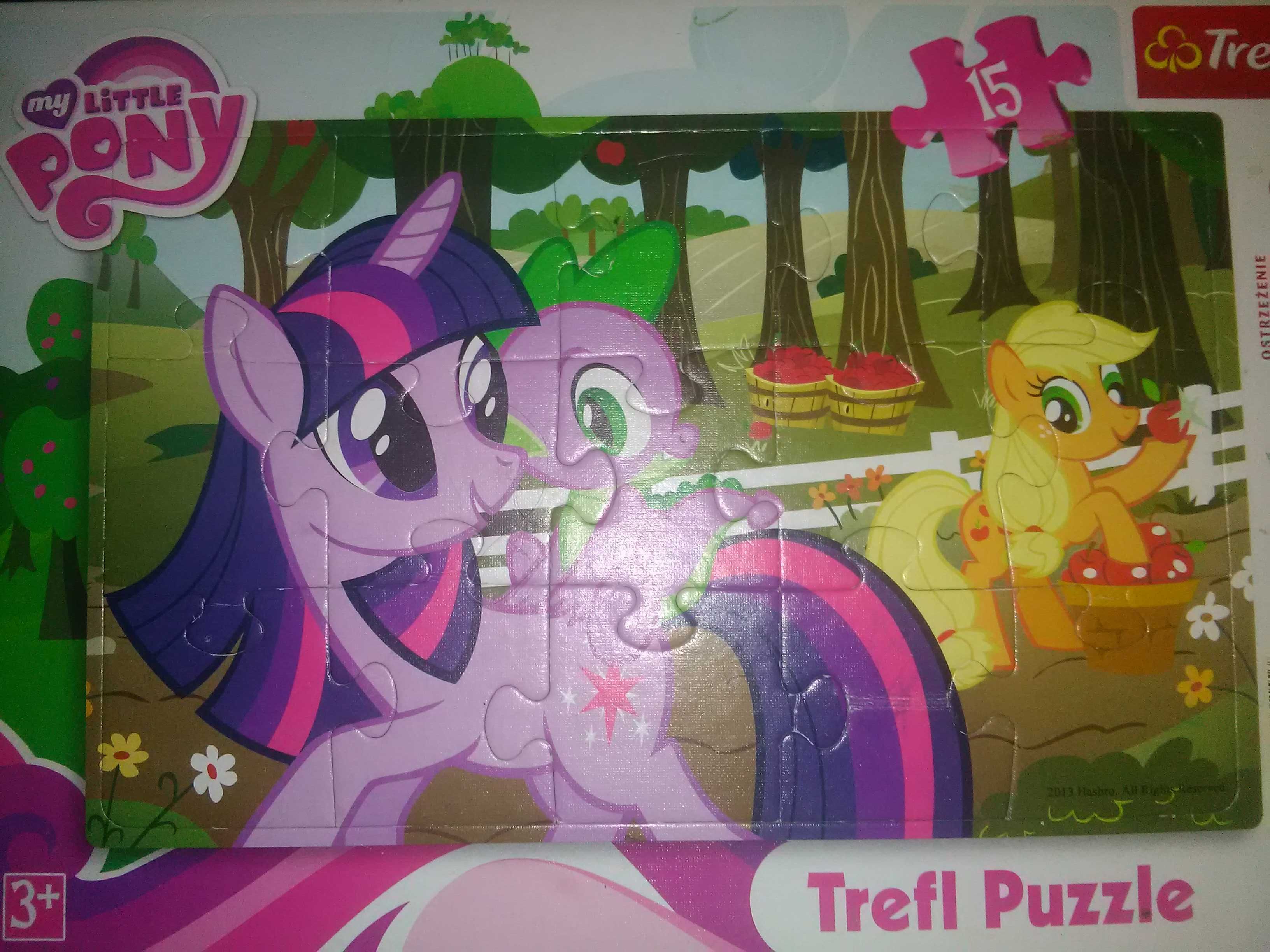 Puzzle 15 trefl my litte pony