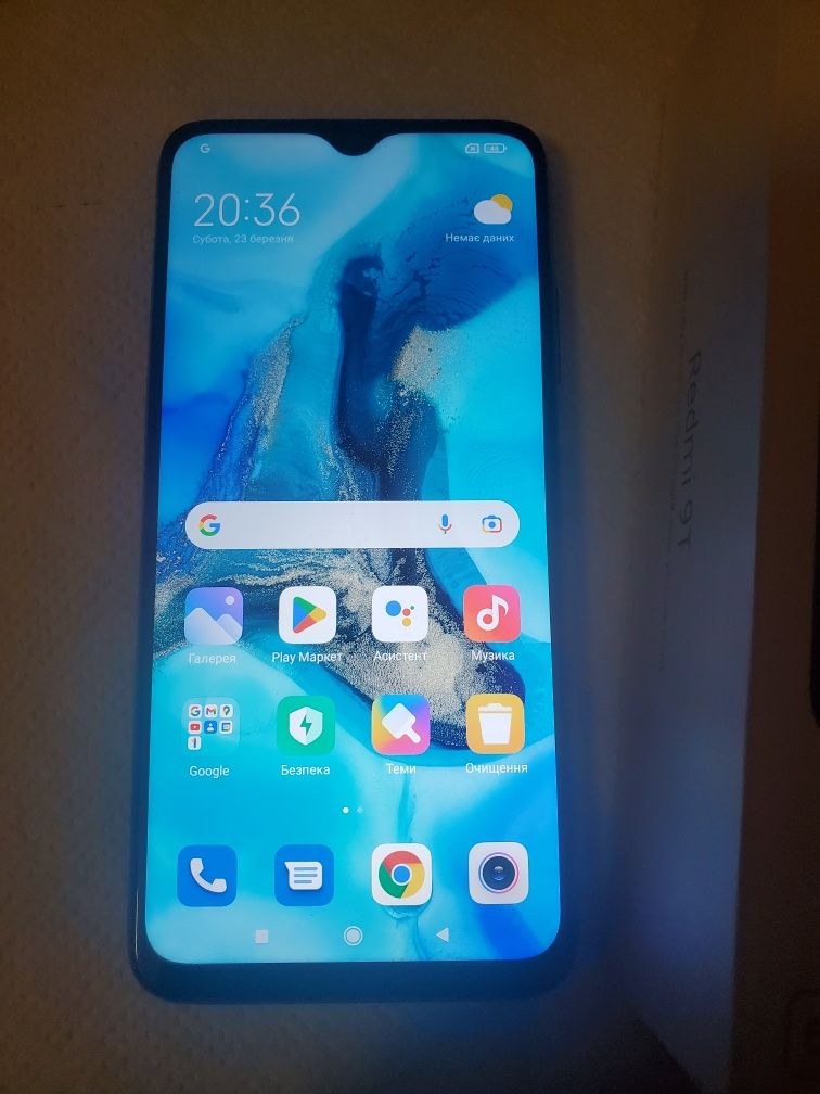 Xiaomi Redmi 9T 6/128GB Blue з NFS.  АКБ 6000мАч.