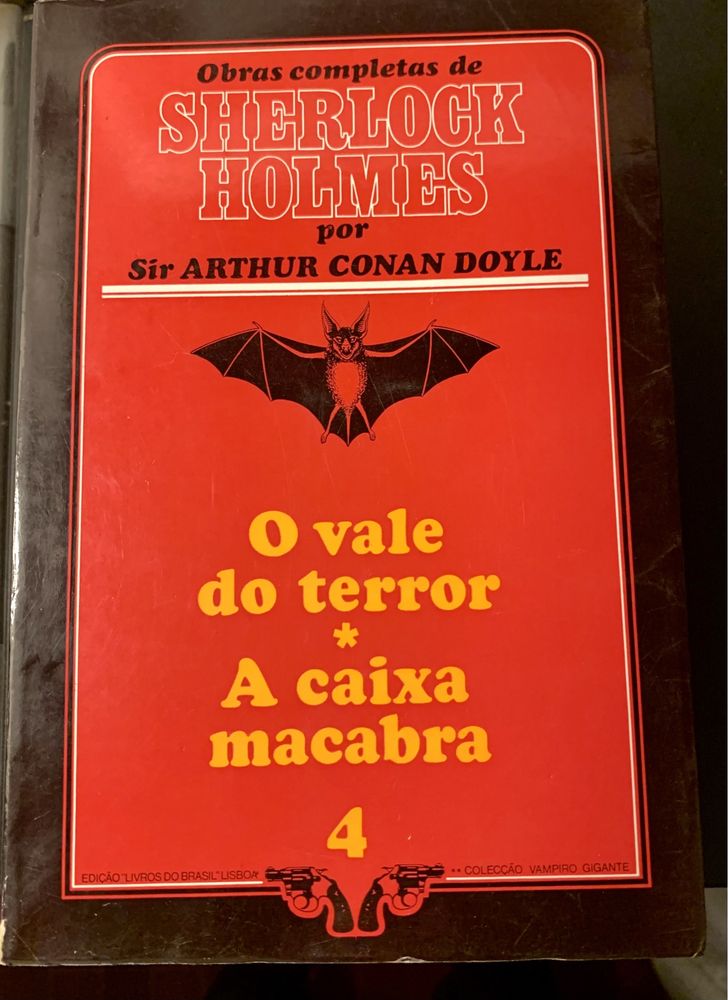 Livros Sherlock Holmes & Agatha Christie