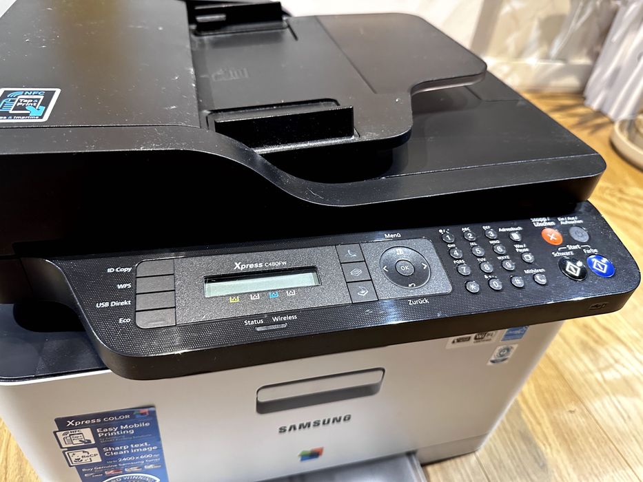 Drukarka laser kolor, skaner, ksero Samsung Xpress + nowe tonery