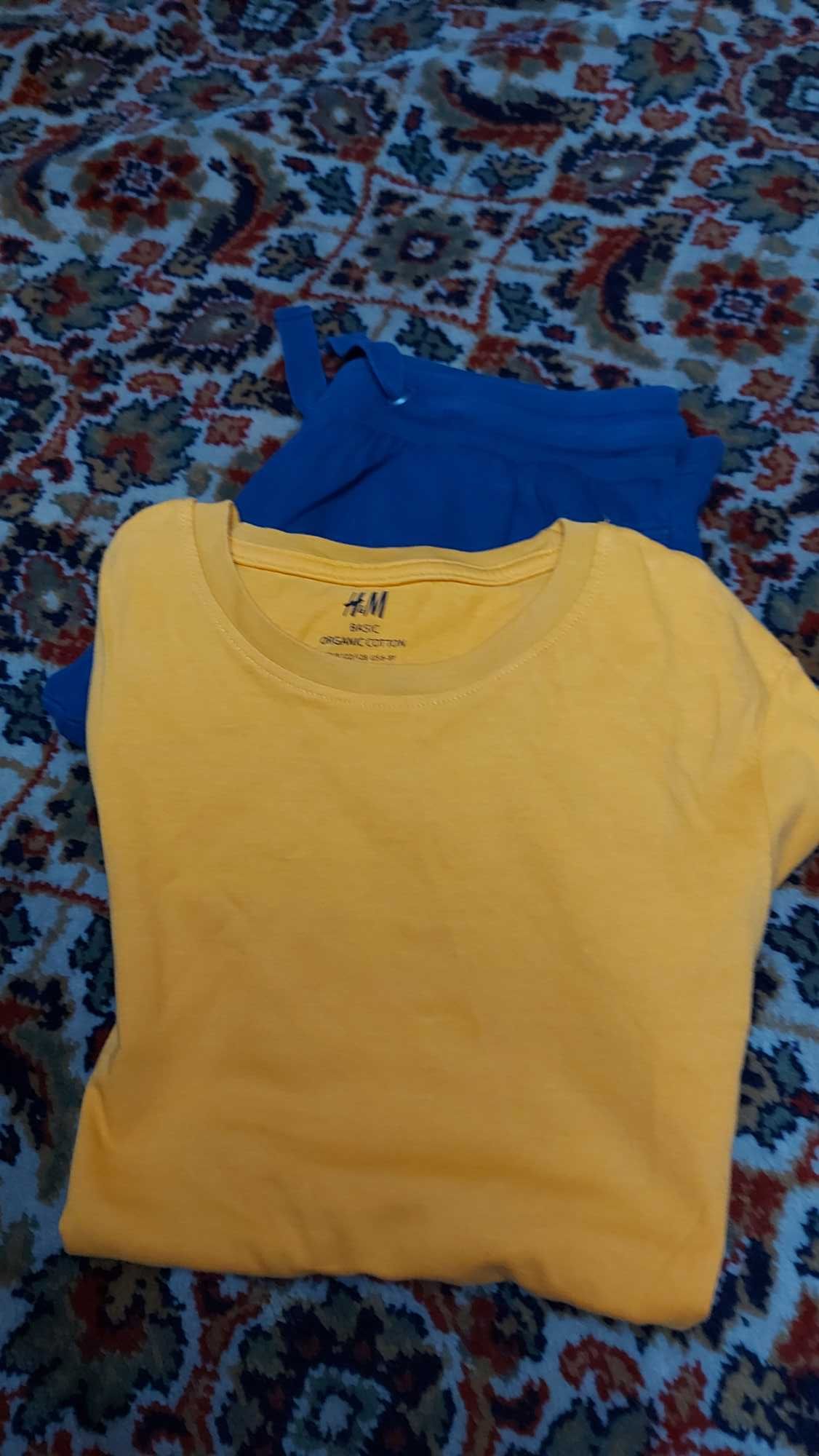 Calção e tshirt da H&M