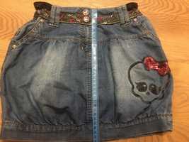 Spódnica jeans, rozmiar 152