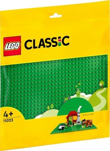 Конструктор LEGO Classic Базова пластина зеленого кольору (11023) лего