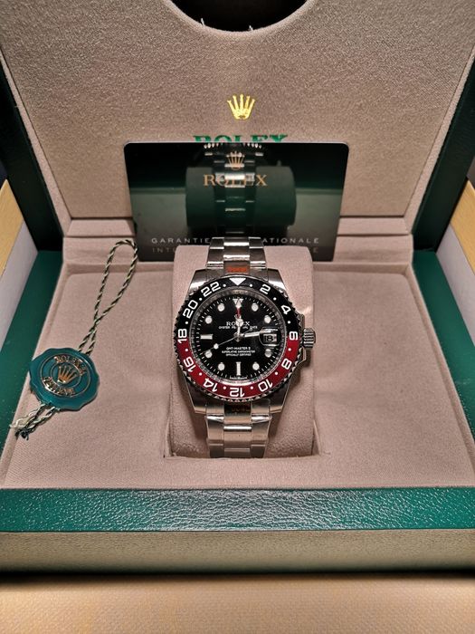Rolex GMT Master 2 c/ Caixa e Documentos