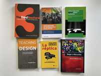 Varios livros raros sobre Educação e Design