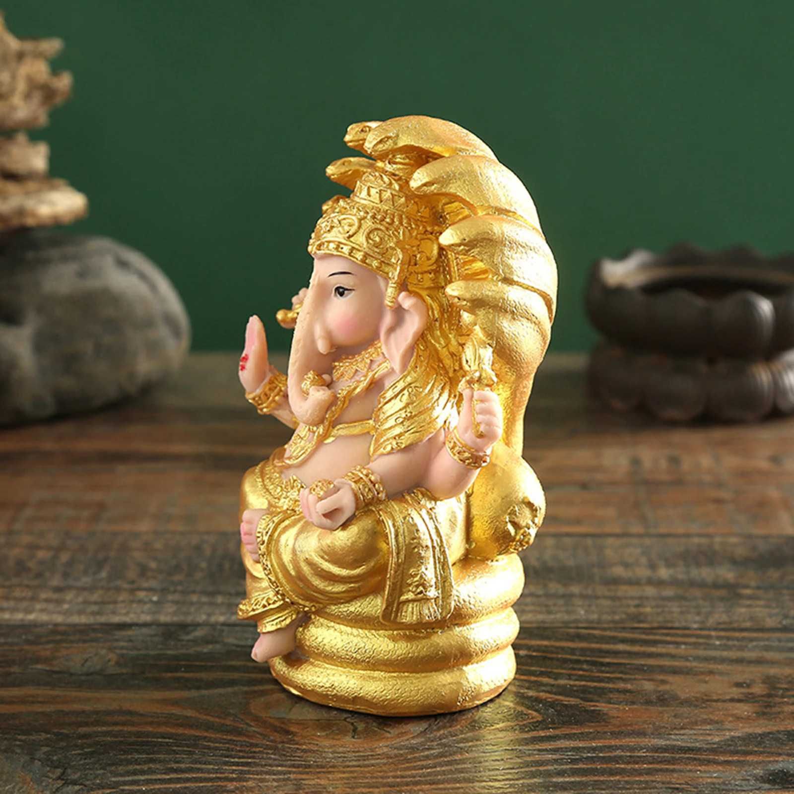 Bóg Ganesha Hinduski Słoń 12,5 cm