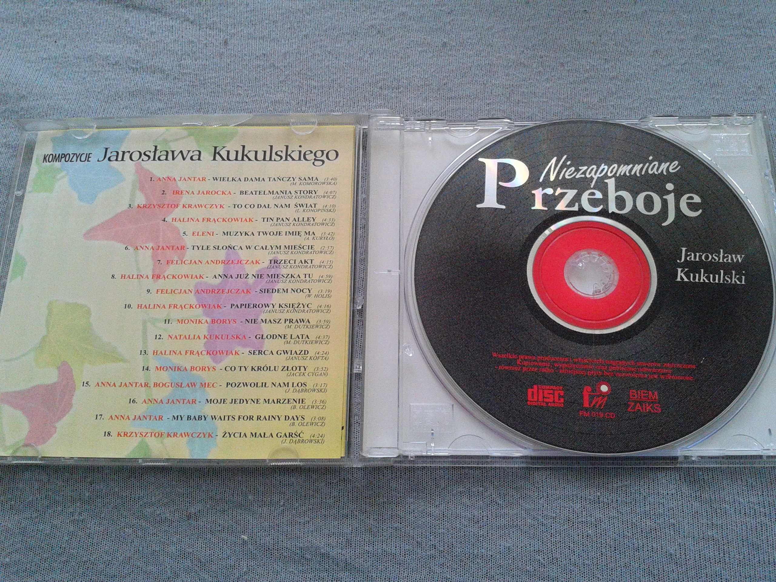 Jarosław Kukulski - Niezapomniane Przeboje  CD