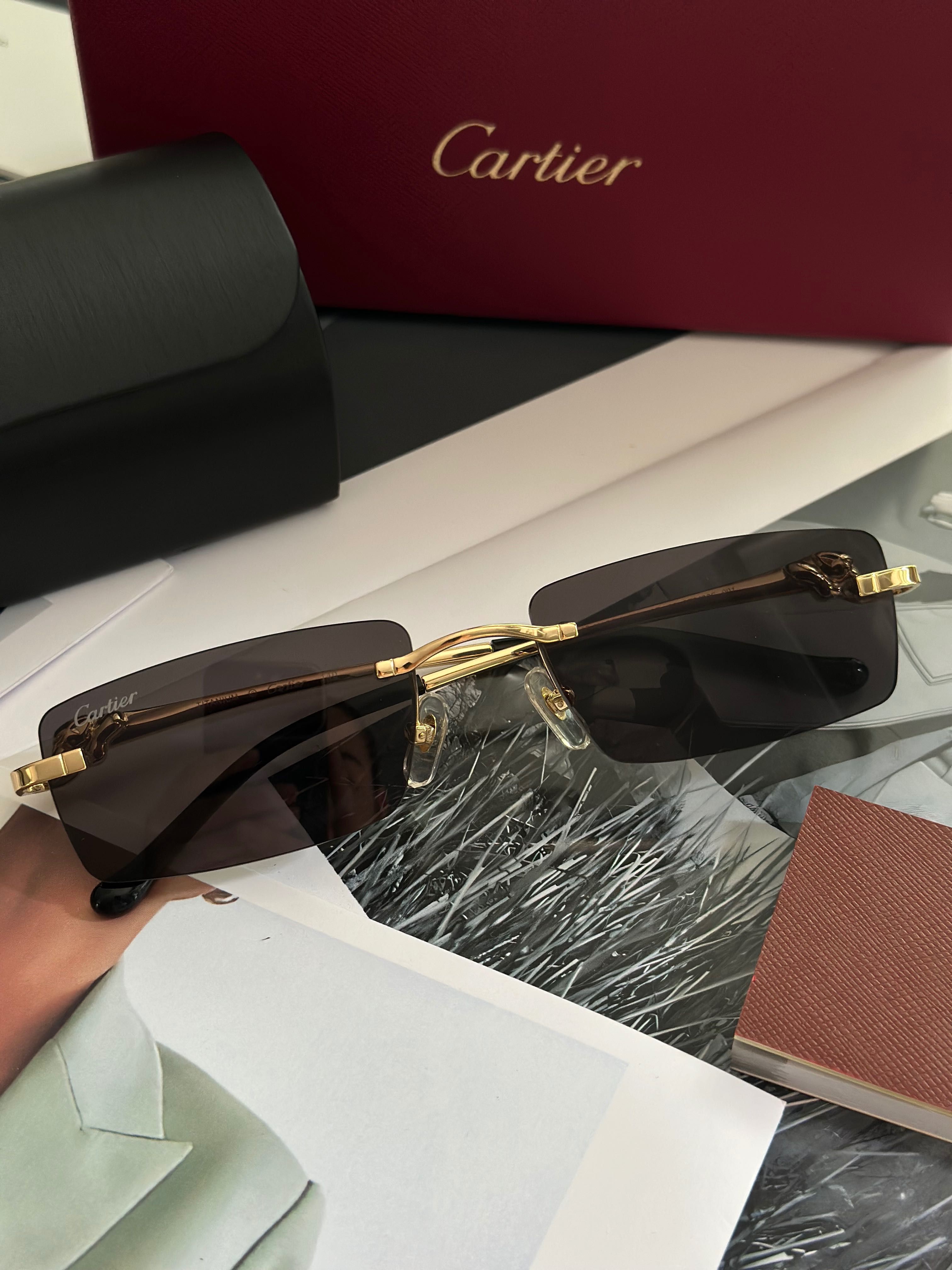 Okulary Cartier z pudełkiem