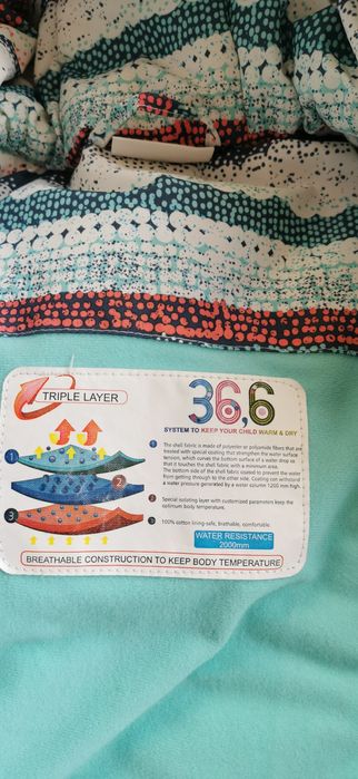 Kurtka cocodrillo dla dziewczynki rozmiar 140