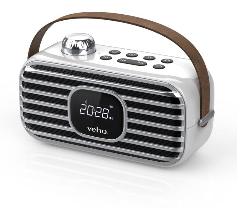 Bezprzewodowy głośnik z radiem dab bluetooth Veho MD-2 retro