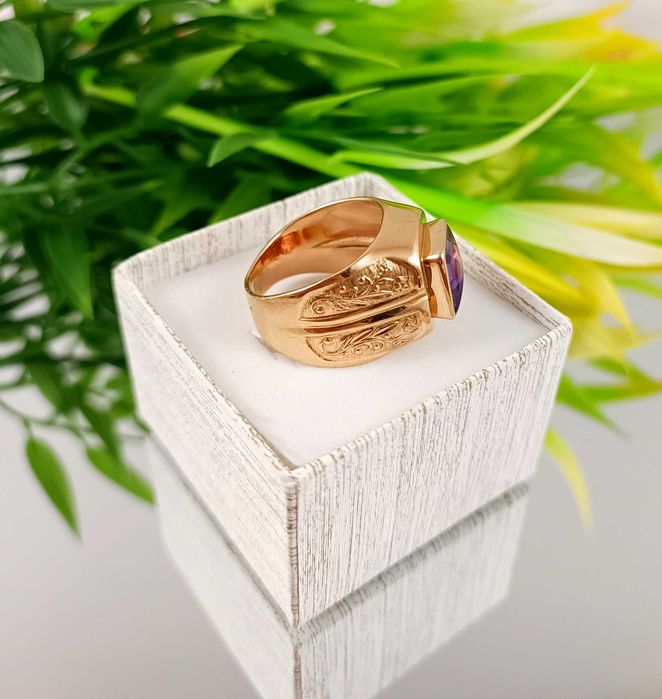 Złoty sygnet 12,22g 585