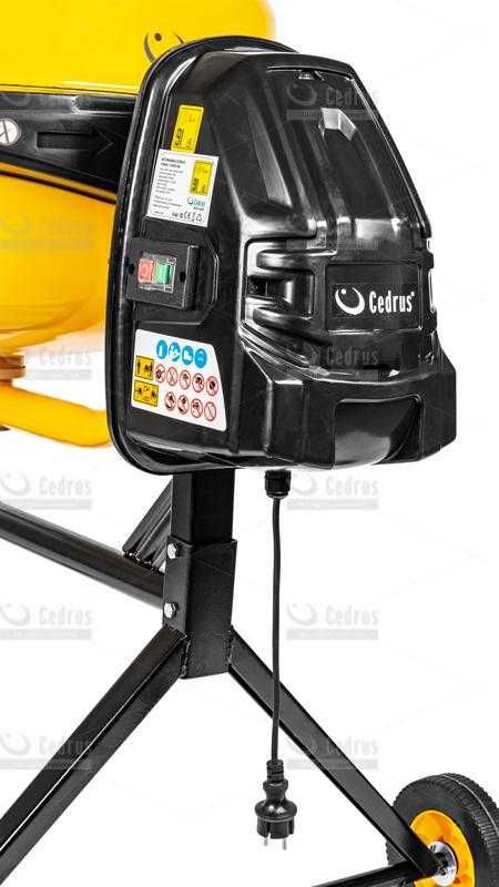 Betoniarka 120 L  Cedrus BT120   500 W  120 L